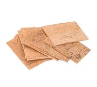 Pssopp Kit de Reemplazo de Corcho de Hoja de Corcho para Saxofón de 10 Piezas, Suave de 60 X 40 X 2 Mm con Compresión Flexible y Resistencia Al Ruido para Reparación de Saxofón Tenor Alto Soprano