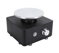Pssopp Kit de Torno de Cerámica de Diseño Compacto y Eficiente, Mini Máquina de Cerámica de 0-180 RPM para Niños y Principiantes, Actividades para e Hijos, Adecuado para (Enchufe