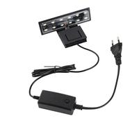 Pssopp Lámpara de acuario con clip de luz de acuario LED Lámpara de acuario de luz de acuario Lámpara de acuario impermeable para plantas acuáticas Luz de agua salada de agua dulce