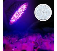 Pssopp Lámpara de Cultivo de Espectro Completo, Luz Vegetal de Aluminio de 100 W para Plantas de Interior, 150 LED con Casquillo E27 para un Crecimiento Eficiente