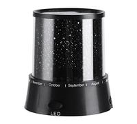 Pssopp Lámpara de LED con Múltiples Modos de de Color y Diseño Portátil con Batería para Decoración Romántica de Dormitorio, Regalo para Niños (Maestro del cielo estrellado)