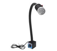 Pssopp Lámpara de Trabajo Magnética, Luz LED Flexible 24V 9W 1 Paquete, for Taller, Garaje, Mantenimiento, Reparación y Banco de Trabajo
