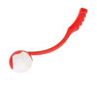 Pssopp Lanzador de Pelotas para Perros de Mano, Juguete para Lanzar Pelotas de Tenis de Plástico, Diseño Ergonómico, Ideal para Entrenamiento Al Aire Libre y Ejercicio de Mascotas