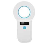 Pssopp Lector de Etiquetas de Animales, Escáner de Microchip para Mascotas de 134,2 KHz 125 KHz con Pantalla de Alto Brillo y Función de Almacenamiento, para Gestión y Trazabilidad de