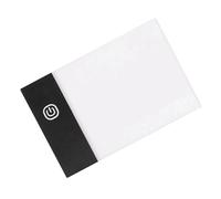 Pssopp LED Light Board A6 Kit de Libro de Rastreo Artesano de Arte, Tableta de Dibujo Ultra-slim, Brillo Ajustable para Niños, Cable USB Incluido