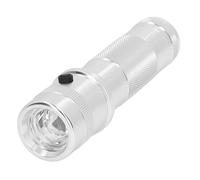 Pssopp Linterna LED de 10 Colores, Luz RGB de Aleación de Aluminio, Resistente al Agua, Cambia de Color