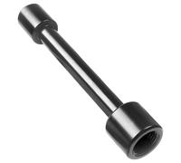 Pssopp Llave de Tope en ángulo, Material de Acero, Herramienta Profesional de Plomería para Instalación y Mantenimiento de Tuberías