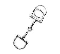 Pssopp Llavero con Punta de Filete en Forma de D, Hebillas, Llavero con Puntas de Caballo de Aleación, Uso Individual y Hermoso en Forma de Herradura para Llaves de Coche con Punta de Filete en de