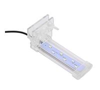 Pssopp Luz LED para Acuario, Lámpara de Clip para Tanque de Peces, Iluminación de Ahorro de Energía con Luz Azul y Blanca para Cultivo de Plantas