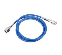 Pssopp Manguera de Cilindro de CO2, Conector de Máquina de Refrescos de Alta Presión de Nailon de 8.2 Pies Adaptador de Conexión Rápida de Repuesto de CO2 con Rosca W21.8-14 DIN477 para