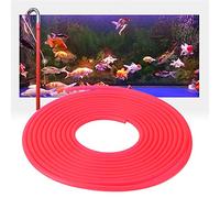 Pssopp Manguera de Oxígeno para Acuario, Tubo de Silicona para Línea Aérea, 5 M, 1 Mm de Grosor, Tubo Flexible para Bomba de Aire Cortable para Acuarios de Agua Salada, Peceras, Uso Hidropónico y en