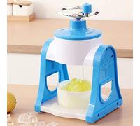 Pssopp Máquina de Hielo Afeitado con Manivela, Máquina de Hacer Conos de Nieve, de Afeitar de Hielo Manual con Diseño de ABS Extraíble para Granizados, Batidos, Bebidas Congeladas (Colores variados)