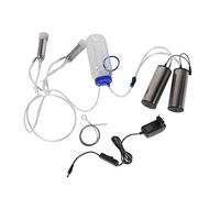 Pssopp Máquina de ordeño eléctrica 2L Ganado portátil Vaca ordeñadora Cabra Oveja Ordeñadora Kit de ordeño Bomba de Lactancia con 2 Bombas y Cepillo de Limpieza(El Ganado)