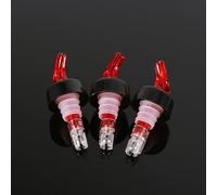 Pssopp Medida de Chupito de 30 Ml, Vertedor de Botellas de Licor, Dispensador de Bebidas Medidor, con Plástico de Calidad Alimentaria para Pubs, Clubes, Bares Caseros (rojo)