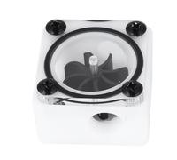 Pssopp Medidor de Flujo de Refrigeración por Agua G1 Indicador de Impulsor POM Acrílico de 4 Hilos Monitor de Velocidad Giratorio de 2 Vías Sello a Prueba de Fugas para Usuarios de Sistemas de (3