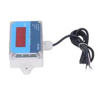 Pssopp Medidor de Velocidad del Motor, Tacómetros Medidor de Velocidad de RPM LED Rojo de 4 Dígitos a Prueba de Agua IP68 para Equipos Mecánicos de Barcos Máquina de Energía Eólica de del Motor, de