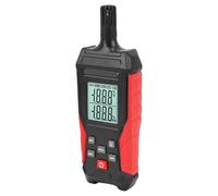 Pssopp Medidor Digital de Humedad y Temperatura, Higrómetro Portátil de Plástico con Retención de Datos y Pantalla Retroiluminada para Uso Doméstico e Interior