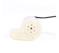 Pssopp Mini Bomba Sumergible, Bomba de Agua de Plástico con Caudal de 100 L/h para Acuarios, Fuentes y Experimentos (JT-DC3L vertical)