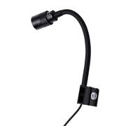 Pssopp Mini Luz LED para Acuario con Clip para Tanques Plantados, Cuello de Cisne de 360°, 3 Modos de Color Regulables para Plantas Vivas, Nano Pecera