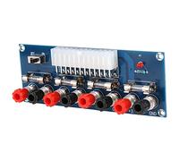 Pssopp Módulo de Prueba de Fuente de Alimentación de Placa de Transferencia ATX, Diseño Compacto, Rendimiento Estable, Cuatro Salidas de Voltaje, Compatible con Puertos ATX para Usuarios de PC de