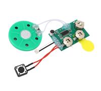 Pssopp Módulo de Tarjeta de Felicitación Grabable, Diseño Compacto, Chip de Sonido Activado por Luz, Reproducción de 4 Minutos, Ideal para Regalos Personalizados, Manualidades Navideñas, Cajas de