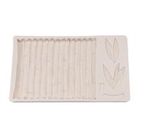Pssopp Molde de Pastel de Silicona de Grado Alimenticio con Patrón de Hojas, Postres de Budín para Hornear Herramienta de Fabricación de de Moho de Bricolaje, Reutilizable, Verter,