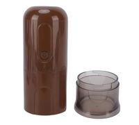 Pssopp Molinillo de café Portátil de Rebaba Plana, Molinillo de café Eléctrico Apto para Viajes con Diseño Desmontable Ajustable Fino para Camping Hotel Nan