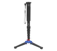 Pssopp Monopié de Pie de Aluminio, Trípode de Cámara de Ajustable de 6 Secciones para Personal de Escalada de Fotografía de Viajes