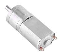 Pssopp Motor de Engranaje de Metal Completo de 12 V CC Motor de Engranaje de Reducción de Ruido Salida de Alto par 5 Opciones de Velocidad para Equipos Modelo Dispositivos Pequeños Domésticos (12V