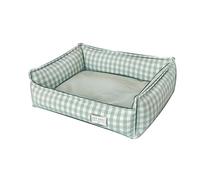 Pssopp Necesidades Diarias del Perro Sofá Rectangular Extraíble para Perros, Cómoda Cama para Dormir para Gatos Pequeños, Medianos, Cachorros, Gatitos, Cama para Perros Lavable para Interiores y