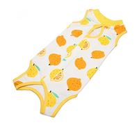 Pssopp Neutrición de Gato Traje Quirúrgico Cómodo Protegido Infecciones para la Cirugía de Gato Neutrición para la Ropa de Cirugía de de Algodón de Curación Postoperatoria (XL)