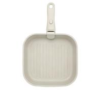 Pssopp Ollas y Sartenes Sartén para Parrilla de 26 Cm y 10 Pulgadas con Extraíble Calor Uniforme Liviano Sartén para Barbacoa Interior Compatible con Todas las Estufas para Filete, Tocino, Verduras,