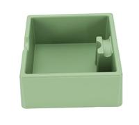 Pssopp Otras Herramientas y Accesorios de café Contenedor de Basura de Silicona con Reducción de Ruido Base Antideslizante Diseño Estable Trapezoidal con Capacidad para 26 Posos Soporte de (GREEN)