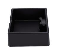 Pssopp Otras Herramientas y Accesorios de café Contenedor de Basura de Silicona con Reducción de Ruido Base Antideslizante Diseño Estable Trapezoidal con Capacidad para 26 Posos Soporte de (BLACK)