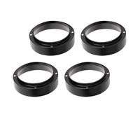 Pssopp Otras Herramientas y Accesorios de café Embudo Portafiltro, Construcción de Aluminio Resistente Anillos Dosificadores de café para Oficina en Casa 4 Piezas de Magnético Dosificación de de 54