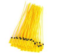 Pssopp Otros Artículos para el Hogar Lazo de Seguridad para Camiones, Bridas para Cables con Etiqueta de 40 Cm para Envío de Almacén Logístico Bridas para Cables con Etiqueta de Sello de Plástico