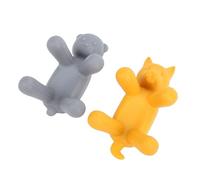 Pssopp Otros Soportes para Artículos de Uso Diario del Hogar, Soporte para de Silicona con Forma de Animal Lindo, Soporte para Cocina, Baño, 2 Piezas, Esponja para Fregadero de Cocina, para Esponja