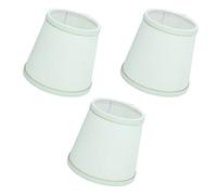 Pssopp Pantallas de Lámpara Cubierta de Pantalla de Tela con Estructura Metálica de Hierro para Comedor Dormitorio Sala de Estar Pantalla de Lámpara E14, Cubierta de Tela de de Moderna E14