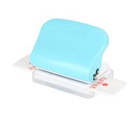 Pssopp Perforadora Ajustable, Perforadora Múltiple para Papel A4 A5 B5 con Diseño de Regla y Caja de Chatarra, para Uso en Oficina, Hogar y Escuela