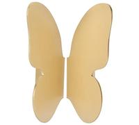 Pssopp Perillas de Gabinete de Mariposa de Cobre con Bordes Redondeados para Tirador de Puerta de Gabinete de Zapatos, Paquete de 2 Manijas Decorativas para Cajones