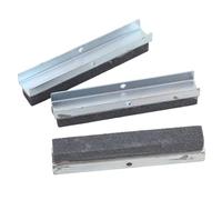 Pssopp Piedra de Afilar de Cilindro de 3 Mordazas Juego de Repuesto de Piedra de Afilar y Metal de 3 Piezas de 4 Pulgadas Herramienta de de Cilindro de Motor Ajustable para Reparación y (2 pulgadas)