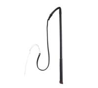 Pssopp Piel de Vaca Agitación del Whip Dog Teaser Wand Entrenamiento del Whip Dog Teaser Wand Juego al Aire Libre para jalar, perseguir, Masticar, Hacer bromas, Entrenar
