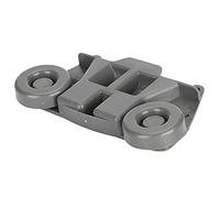 Pssopp Pieza de Repuesto del Conjunto de Rueda de Lavavajillas W10195416V AP5983730, con Material ABS Duradero para Deslizamiento del Estante Inferior