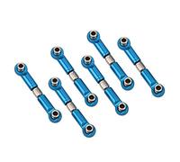 Pssopp Piezas de Actualización de Camión RC, Juego de Varillas de Dirección de Metal, Alta Resistencia, Ajuste Coche Modelo 1/18, Fácil Instalación