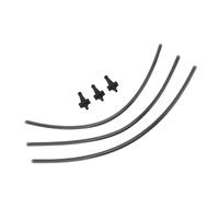 Pssopp Piezas de Máquina de café Tubos de Leche de Silicona con Conectores para Completamente Automática EQ9 EQ700 Reemplazo de Mangueras de Leche de 3 Piezas, Reemplazo de Manguera de