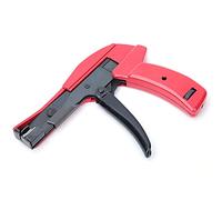 Pssopp Pistola para Bridas de Cables, Herramienta de Corte y Sujeción de Acero con Alto Contenido de Carbono para Bridas de Nailon de 2,4-4,8 Mm, Perfecta para Uso Doméstico y Profesional