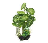 Pssopp Acuario De Plástico Planta Verde Artificial Submarino Césped Realista Pecera Coral Planta Vívido Acuario Paisaje Decoración Paisajismo Ornamento