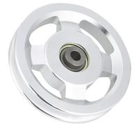 Pssopp Polea de Gimnasia de 90 Mm, Compatibilidad Versátil y Universal, Fácil Instalación y Diseño Liviano, Durabilidad Fuerza Premium, Movimiento Suave sin Esfuerzo, Ingeniería para (Diámetro 115 mm)