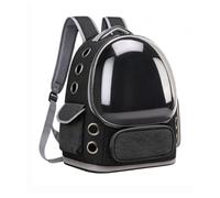 Pssopp Portador de Mochila para Gatos, Tela Oxford Antiarañazos, Ventana de Burbujas, Soporte de Malla para Gatos Ventilado, 15 Libras, Se Pliega para Viajes de Senderismo para Ma