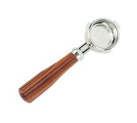 Pssopp Portafiltro sin Fondo Portafiltro Desnudo sin Fondo de Acero Inoxidable Reemplazo de 54 Mm Manija de Tres Orejas para la Serie 8 (Secuoya E)